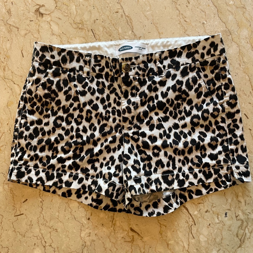 Old Navy Cheetah Print Shorts